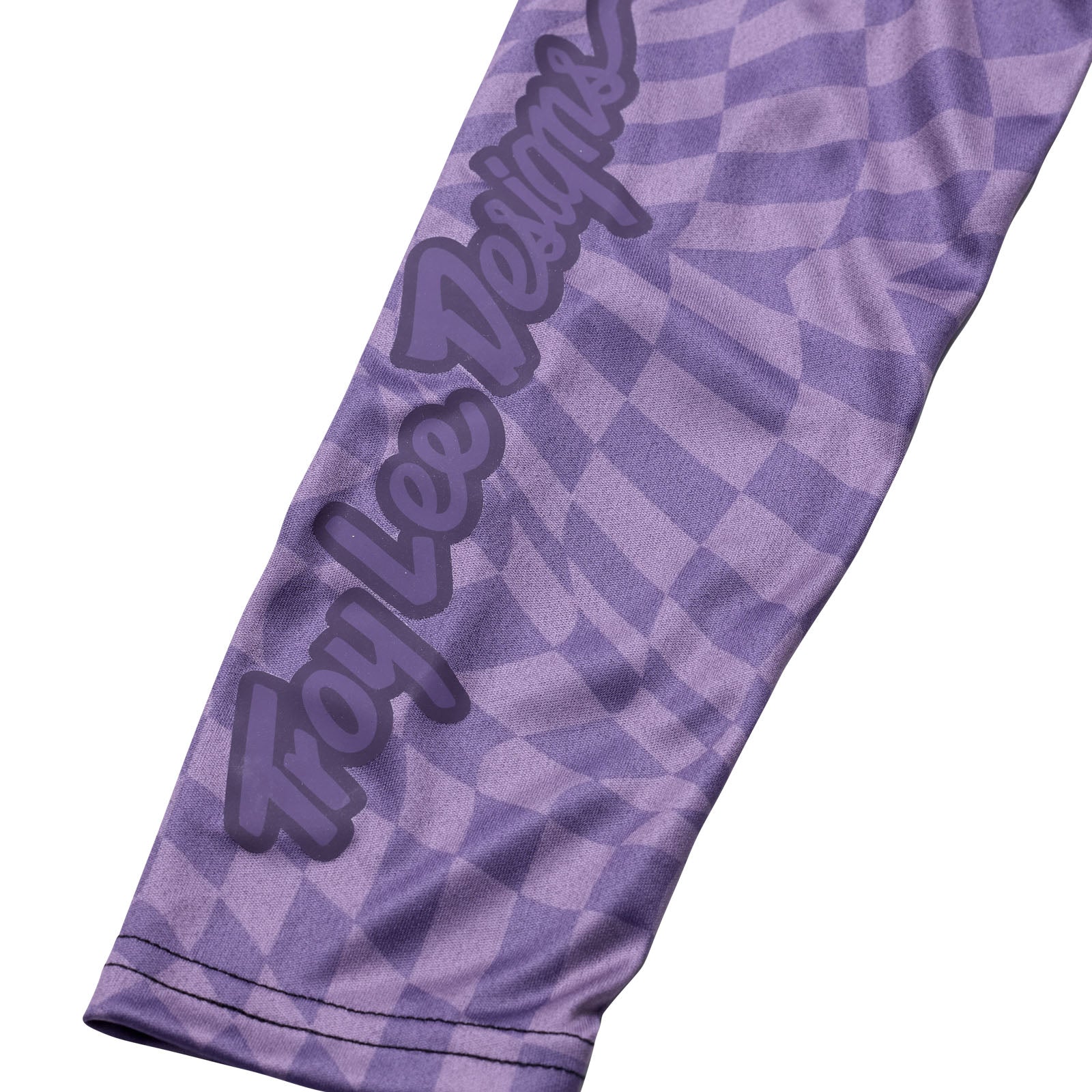 TLD Womens Lilium LS Jersey Twisted Checkers Deep Purple