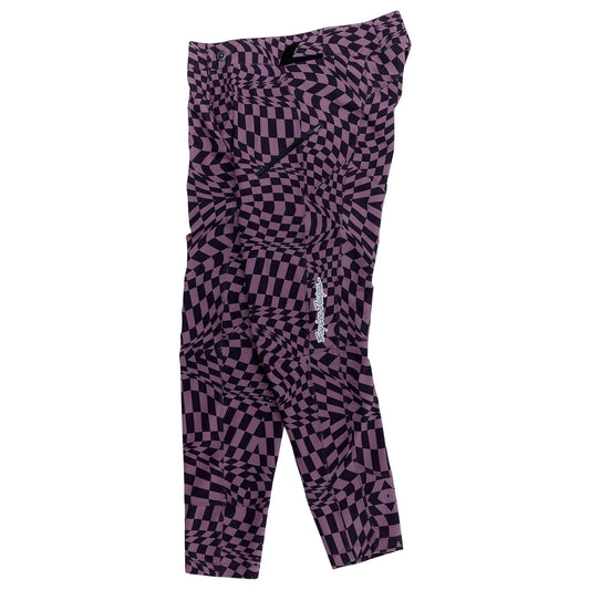 TLD Womens Lilium Pant Twisted Checkers Purple