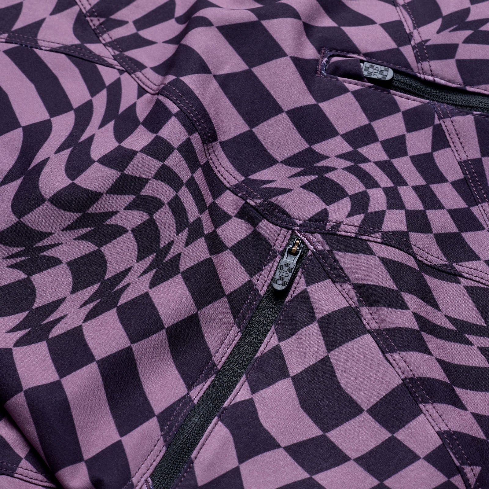 TLD Womens Lilium Pant Twisted Checkers Purple