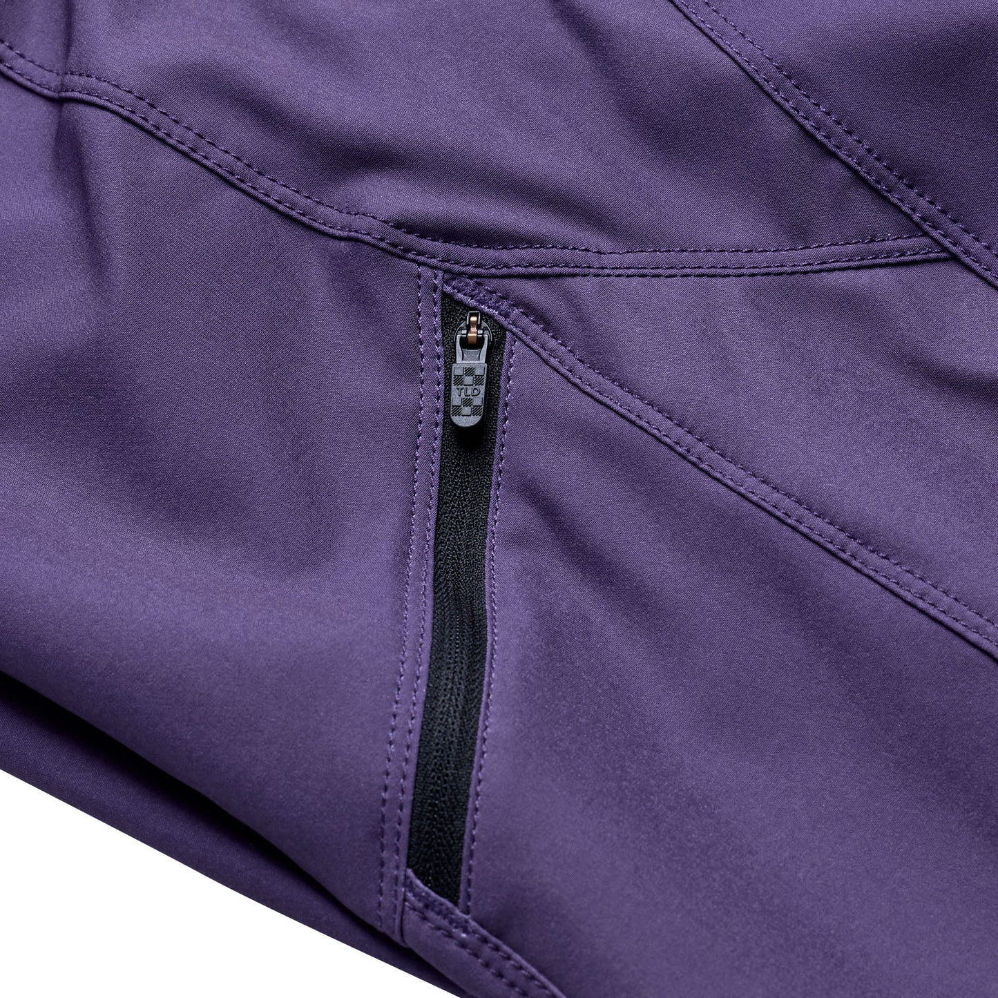 TLD Womens Lilium Short Shell Solid Deep Purple