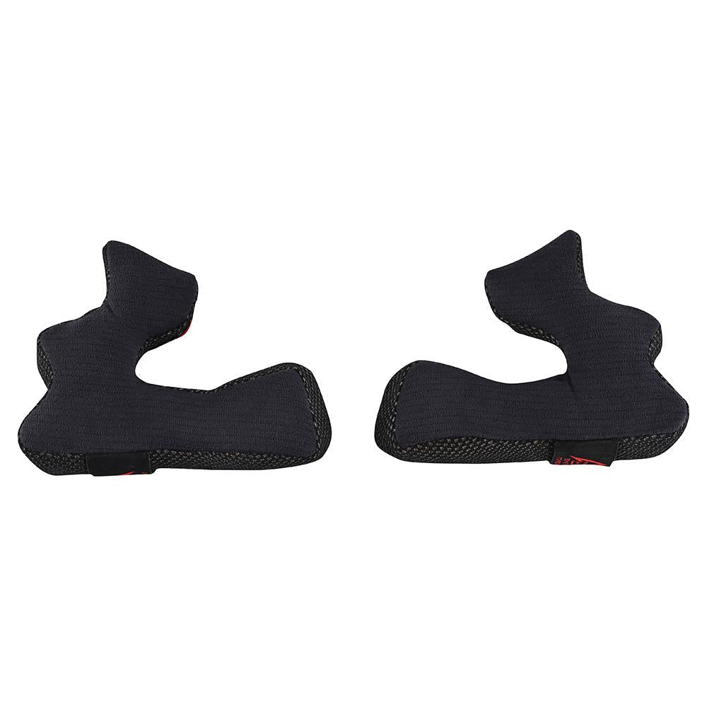 Troy Lee D4 CHEEKPAD SET SOLID Black