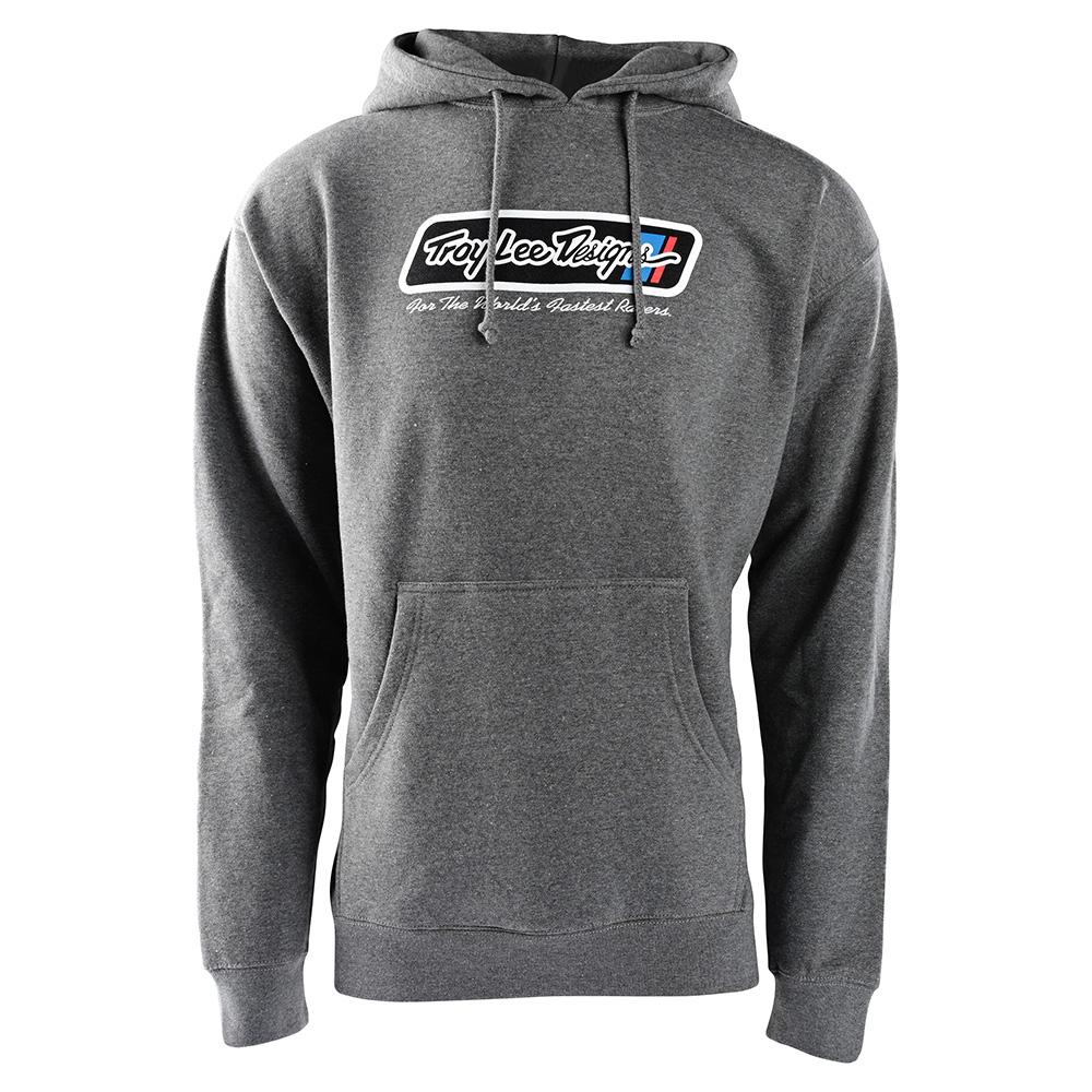 Troy Lee GO FASTER PULLOVER HOODIE Charcoal