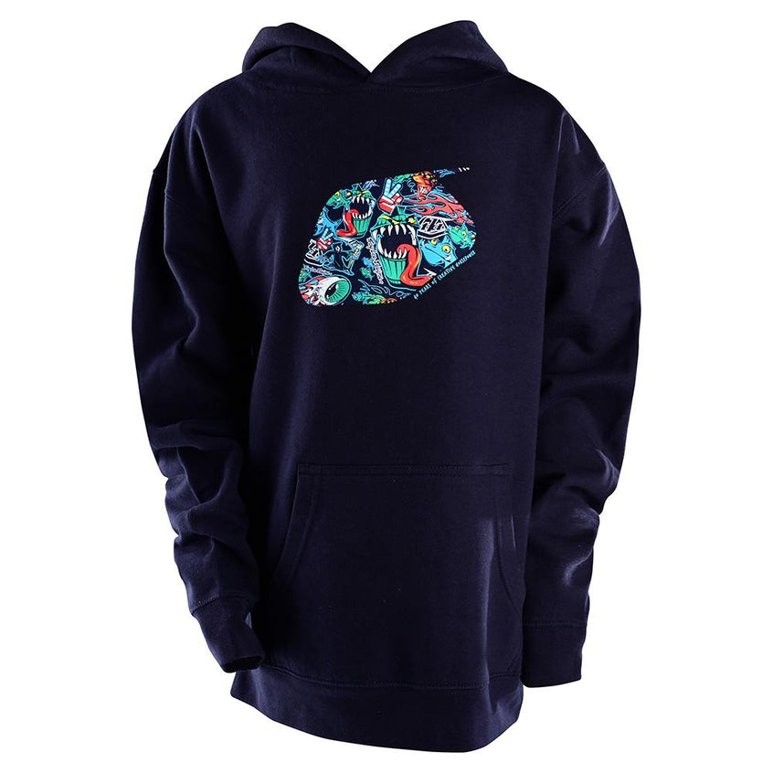 Troy Lee YOUTH HISTORY PULLOVER HOODIE Classic Navy