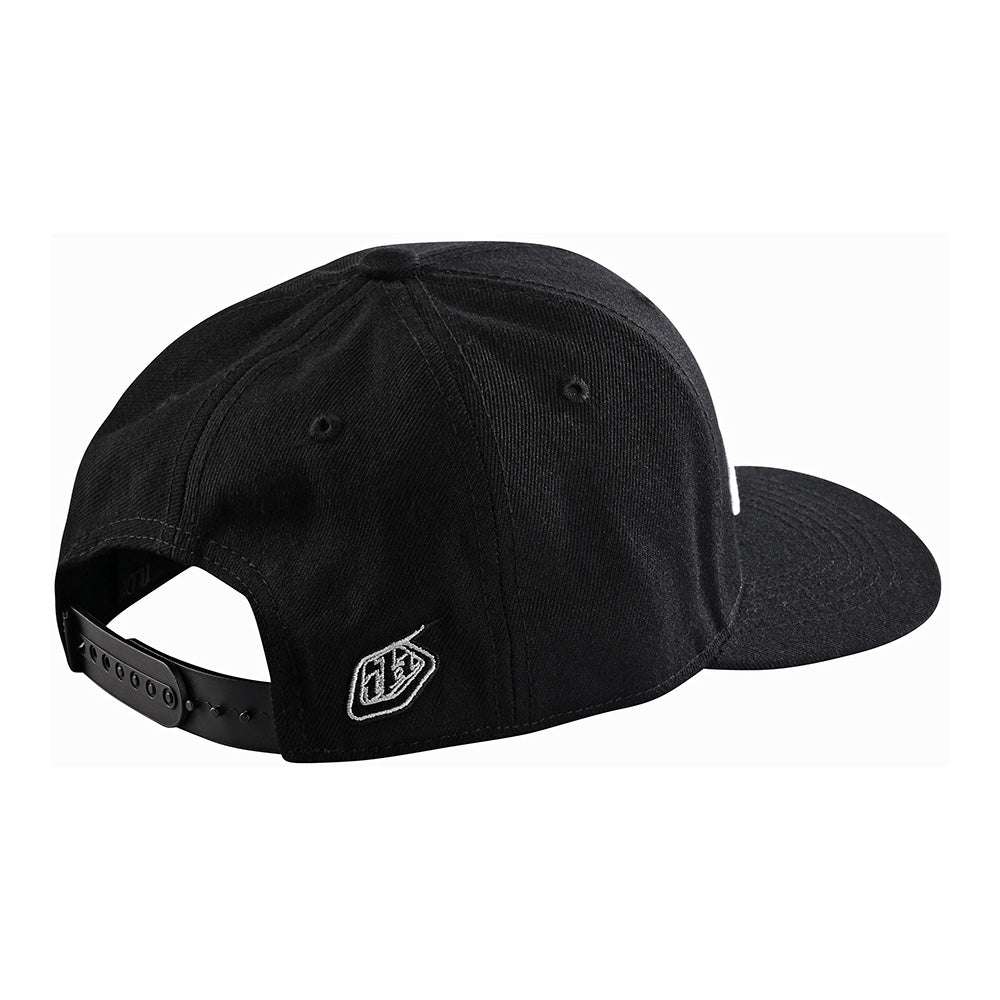 TLD Snapback Hat Signature Black / White 
