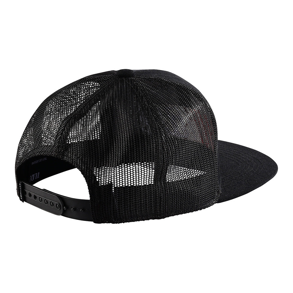 Troy Lee Snapback Hat Icon Black