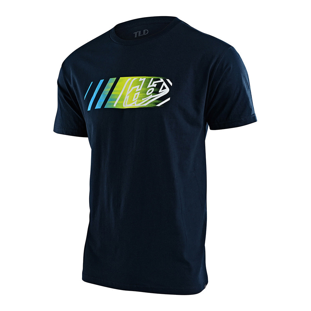 Troy Lee Youth Short Sleeve Tee Icon Navy