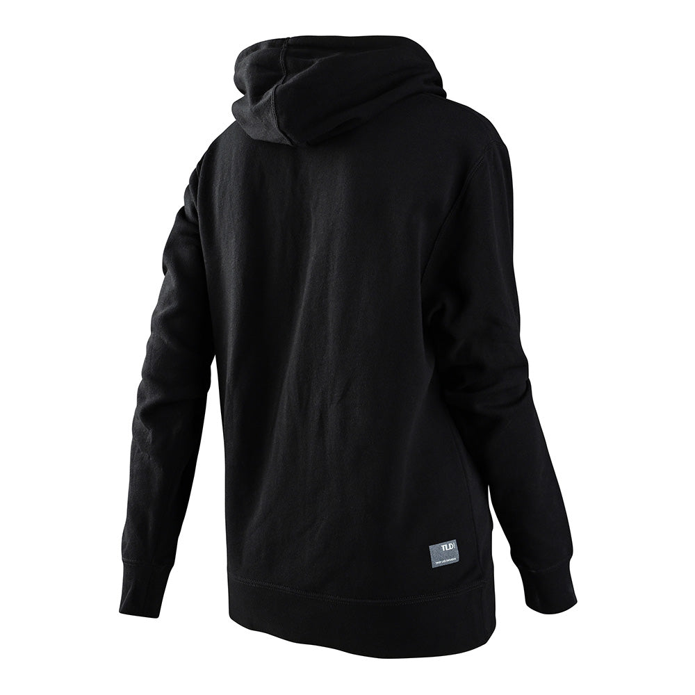 Troy Lee WOMENS PULLOVER HOODIE SIGNATURE Black