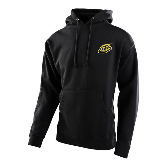 Troy Lee Pullover Hoodie Stamp Black