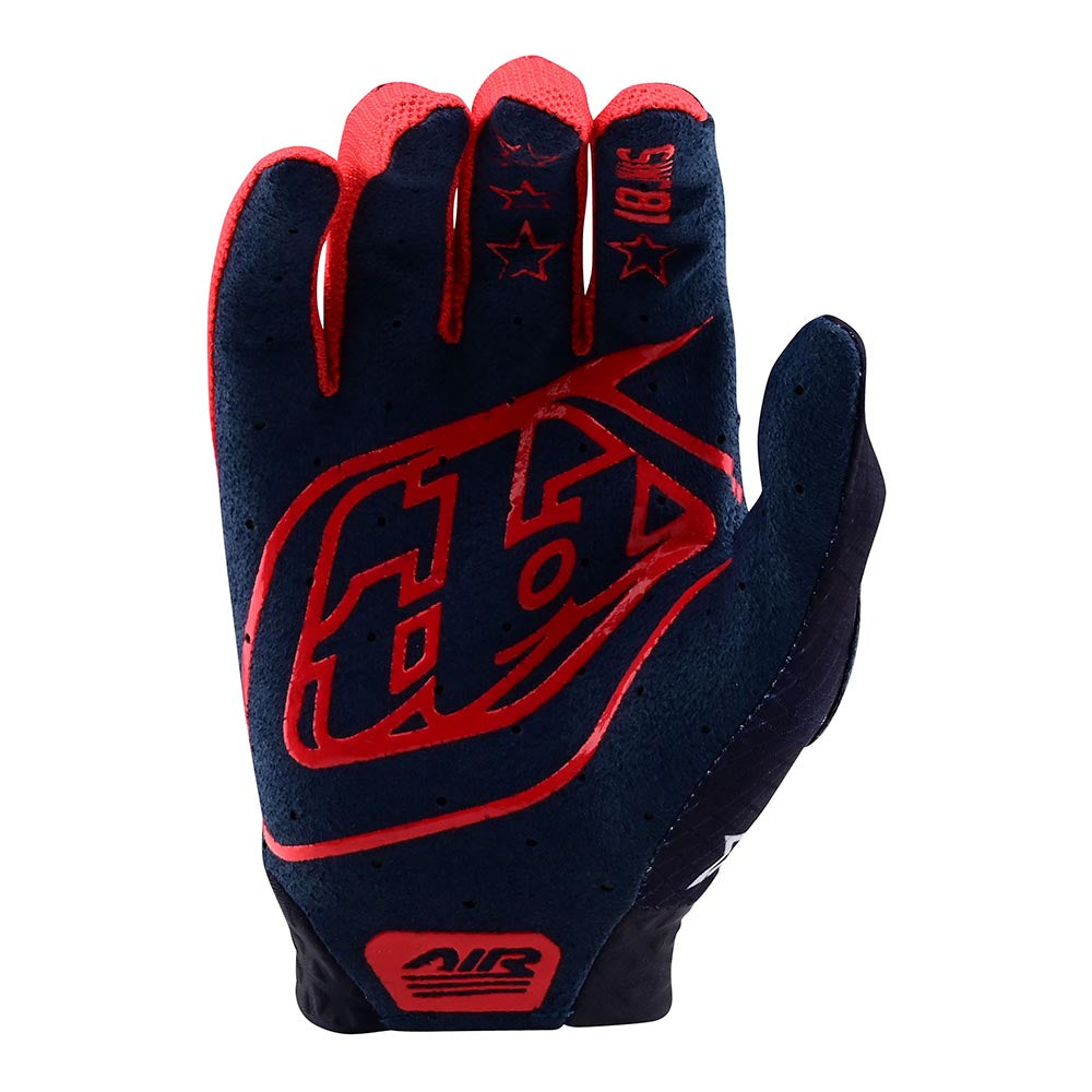 Troy Lee Youth Air Glove Citizen Navy / Red