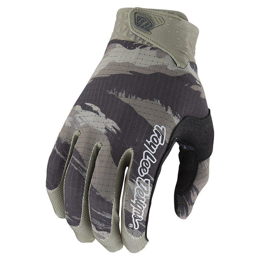 Troy Lee Air Glove Brushed Camo Army Green