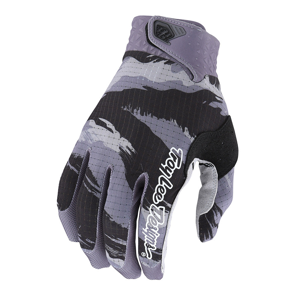 Troy Lee YOUTH AIR GLOVE BRUSHED CAMO BLACK/GREY