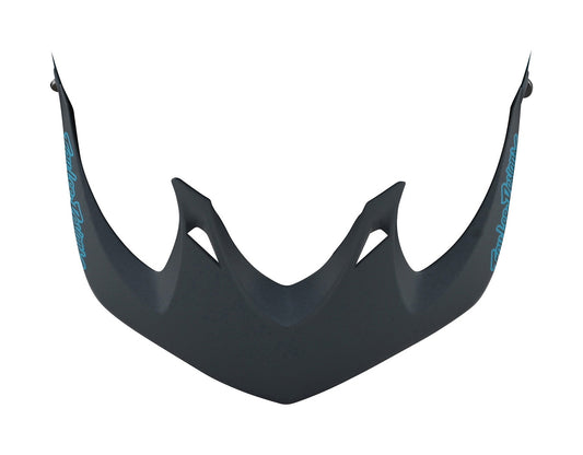 Troy Lee A1 VISOR SOLID Grey/Blue