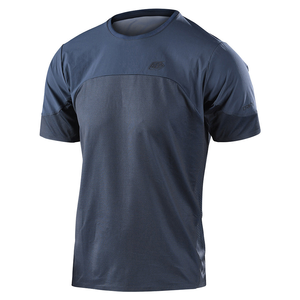 Troy Lee DRIFT SHORT SLEEVE JERSEY SOLID Dark Charcoal