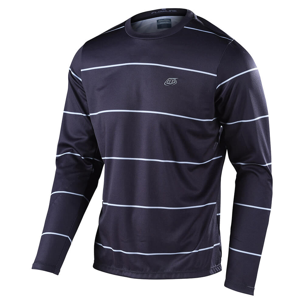 Troy Lee FLOWLINE LONG SLEEVE JERSEY REVERT Black