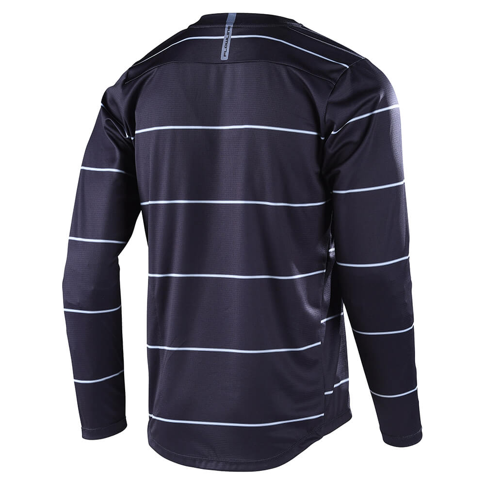 Troy Lee FLOWLINE LONG SLEEVE JERSEY REVERT Black