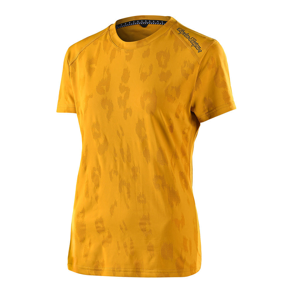 Troy Lee WOMENS LILIUM SHORT SLEEVE JERSEY JACQUARD Honey
