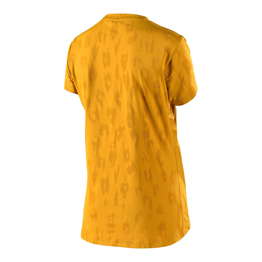 Troy Lee WOMENS LILIUM SHORT SLEEVE JERSEY JACQUARD Honey