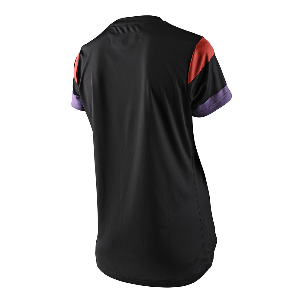 Troy Lee WOMENS LILIUM SHORT SLEEVE JERSEY Black