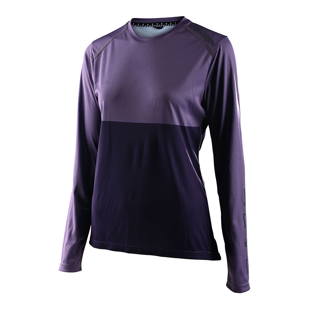 Troy Lee WOMENS LILIUM LONG SLEEVE JERSEY BLOCK Orchid/Purple