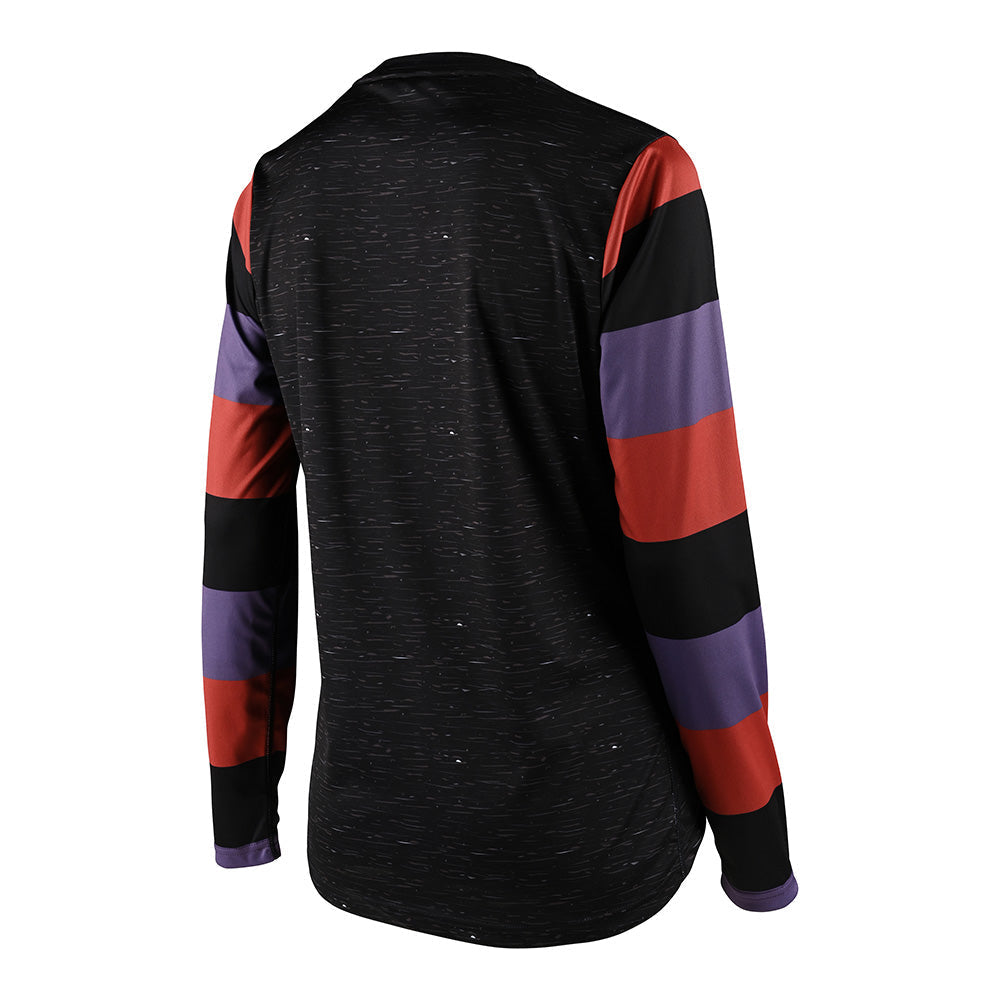 Troy Lee WOMENS LILIUM LONG SLEEVE JERSEY RUGBY Black