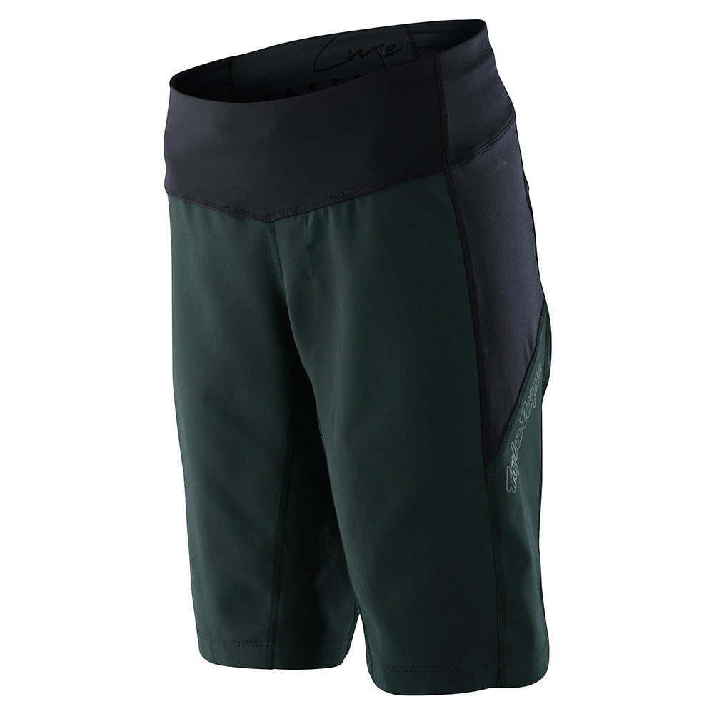Troy Lee WOMENS LUXE SHORT NO LINER SOLID Steel Green
