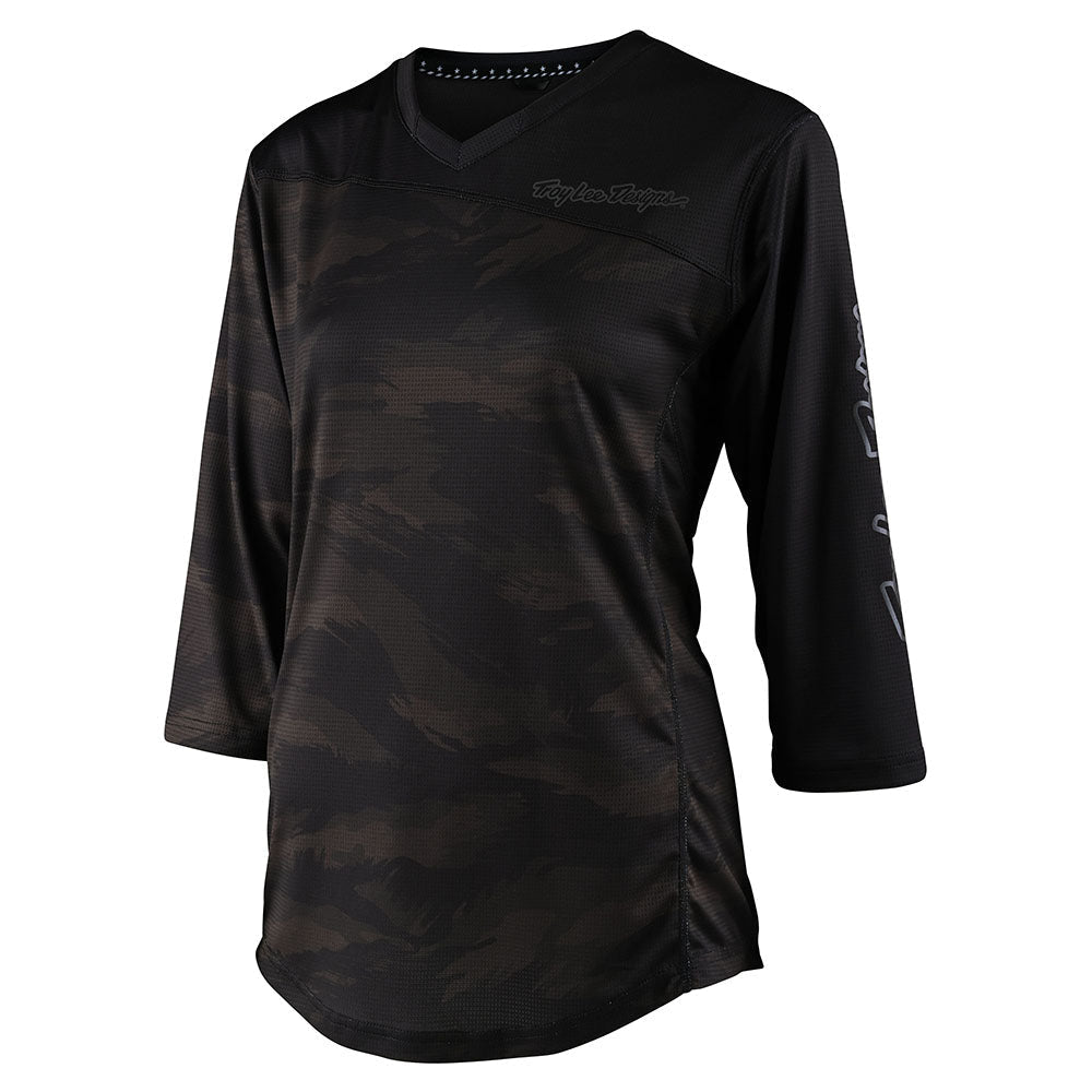 Troy Lee WOMENS MISCHIEF JERSEY BRUSHED Army