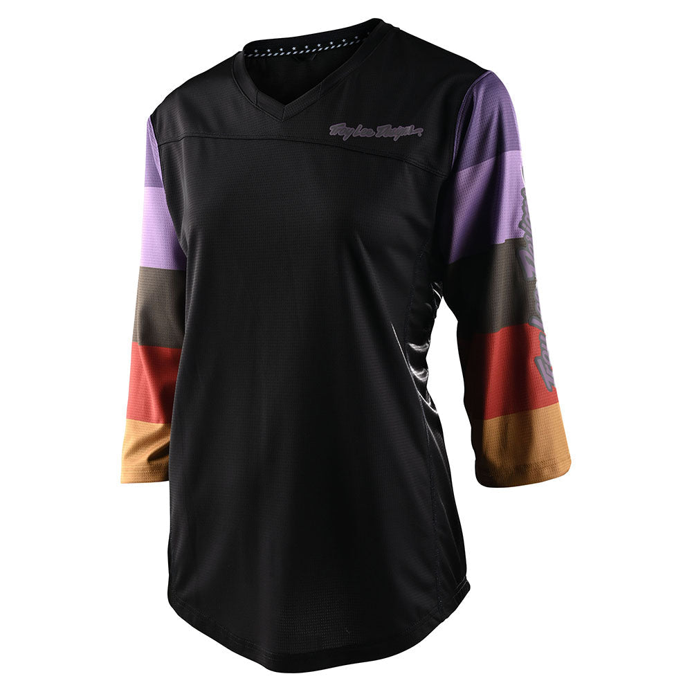 Troy Lee WOMENS MISCHIEF JERSEY RUGBY Black