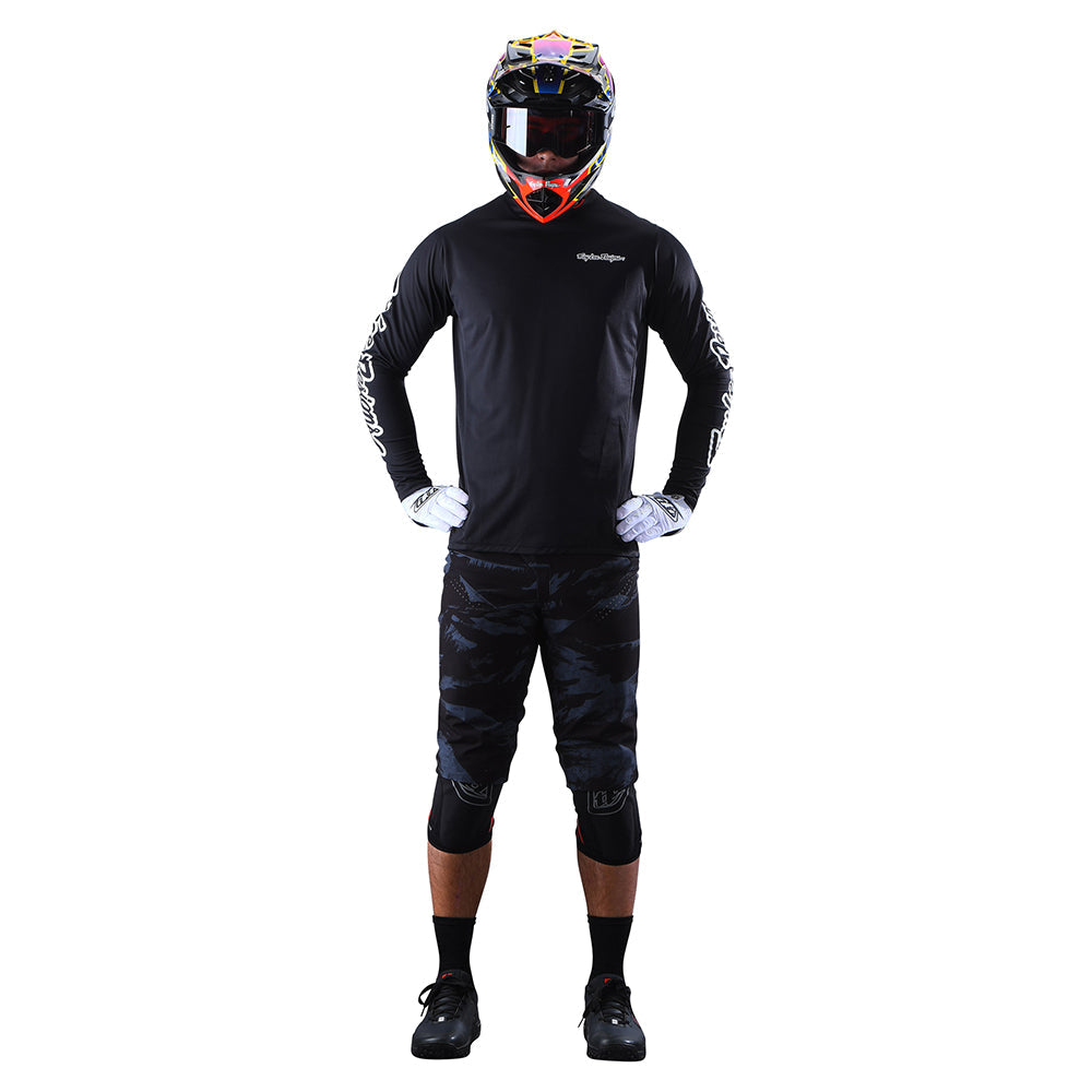 Troy Lee SPRINT ULTRA SHORT BRUSHED Black