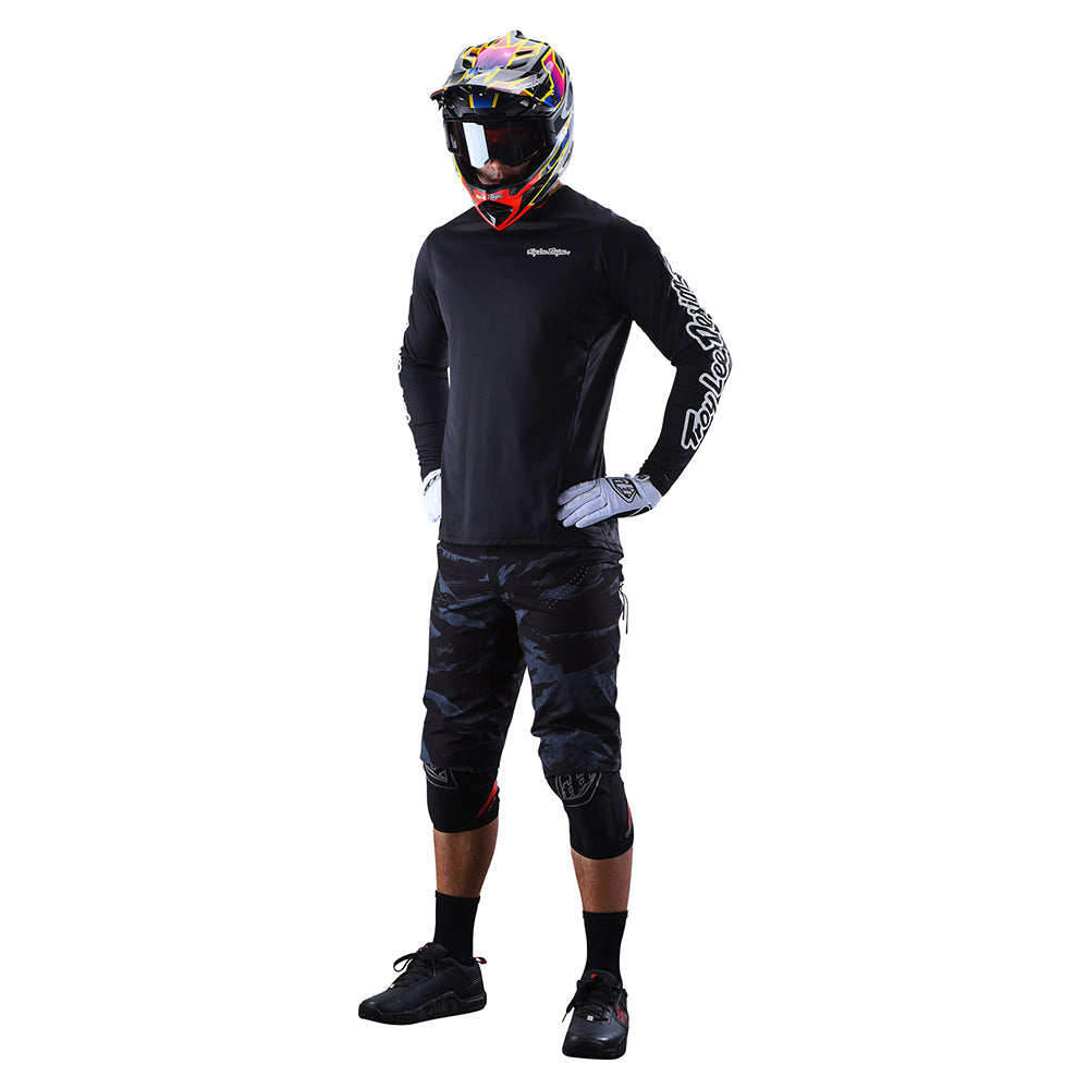 Troy Lee SPRINT ULTRA SHORT BRUSHED Black