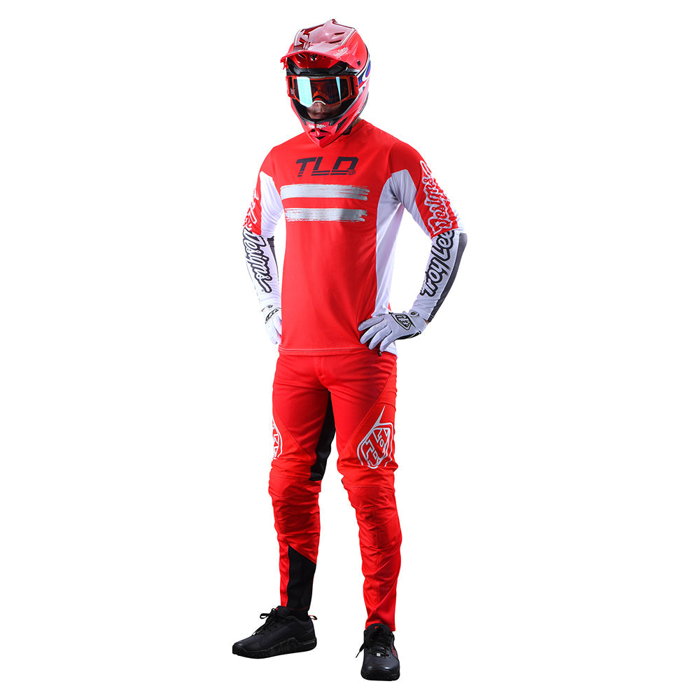 Troy Lee SPRINT PANT SOLID Glo Red