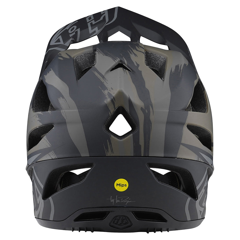 Troy Lee STAGE HELMET W/MIPS BRUSH Military