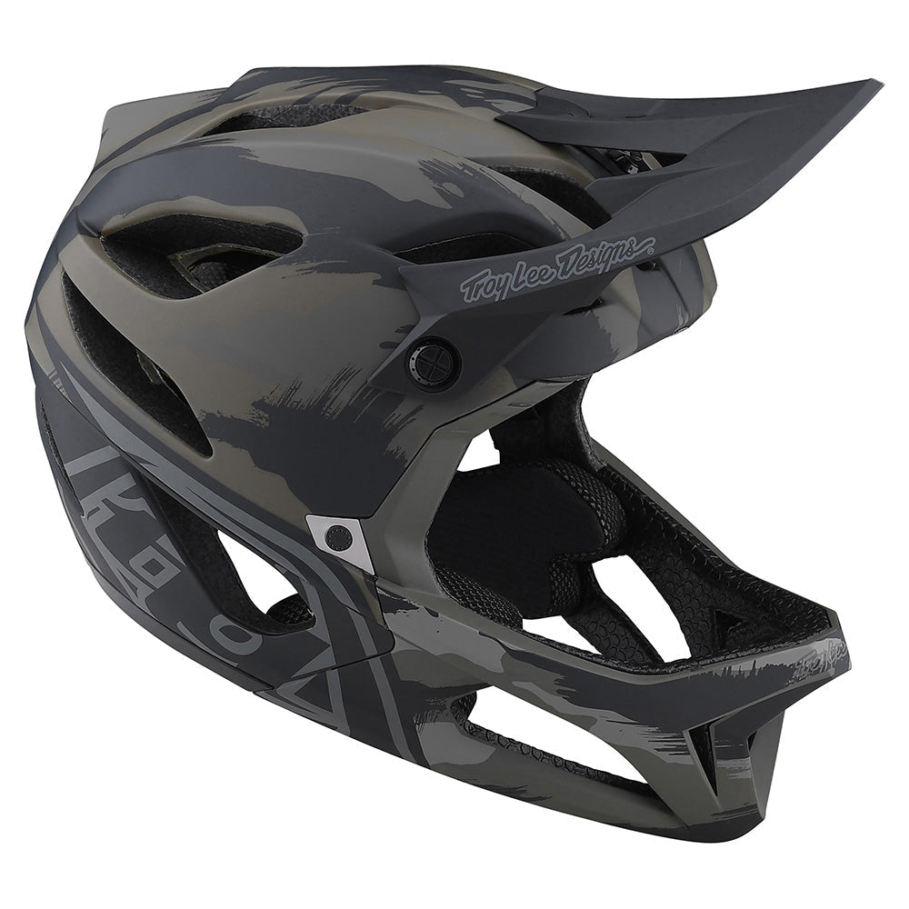 Troy Lee STAGE HELMET W/MIPS BRUSH Military