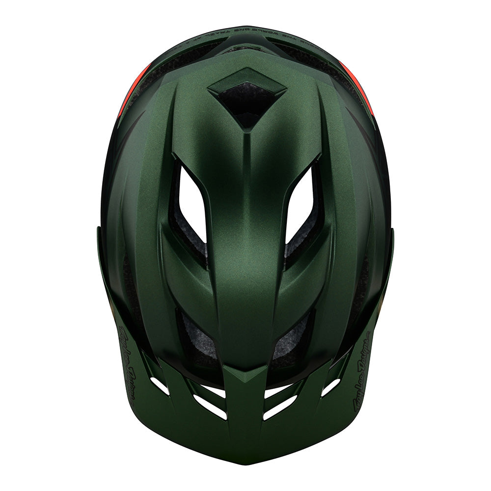 Troy Lee Flowline SE Helmet W/MIPS Badge Forest / Charcoal