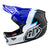 Troy Lee D3 Fiberlite Helmet Volt Blue