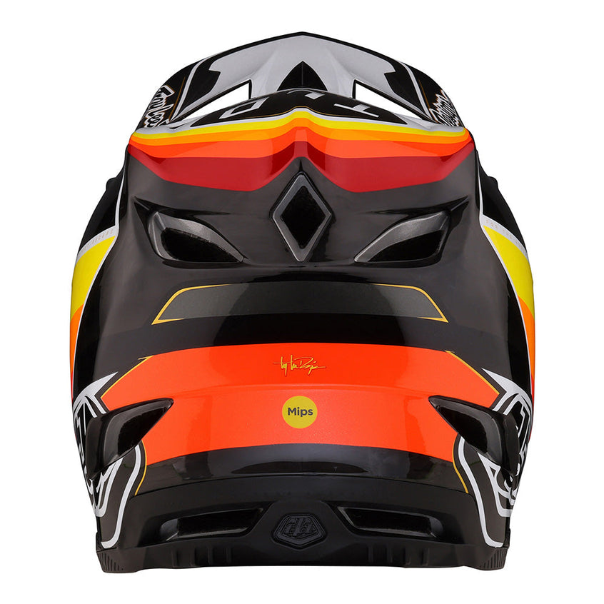 Troy Lee D4 Carbon Helmet W/MIPS Reverb Black / White
