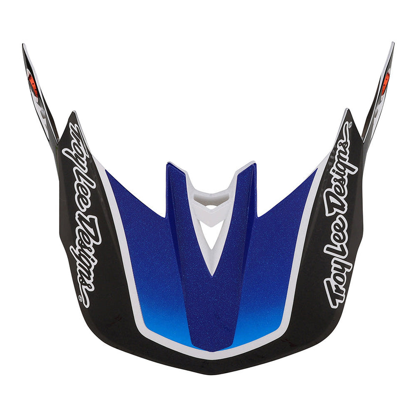 Troy Lee D4 Composite Helmet W/MIPS Qualifier White / Blue