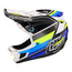 Troy Lee D4 Composite Helmet W/MIPS Reverb White / Blue