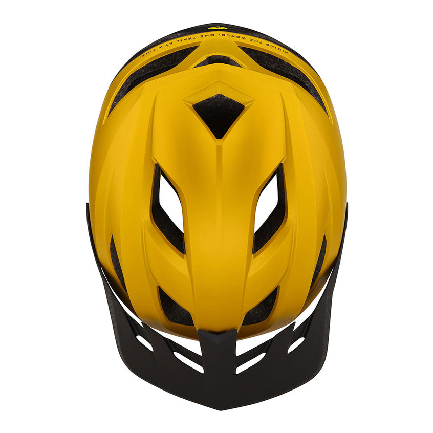Troy Lee Flowline Helmet W/MIPS Orbit Gold / Black