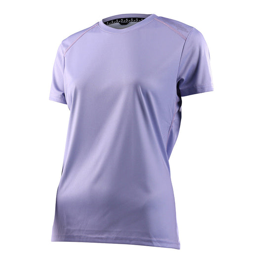 Troy Lee Womens Lilium SS Jersey Solid Lilac