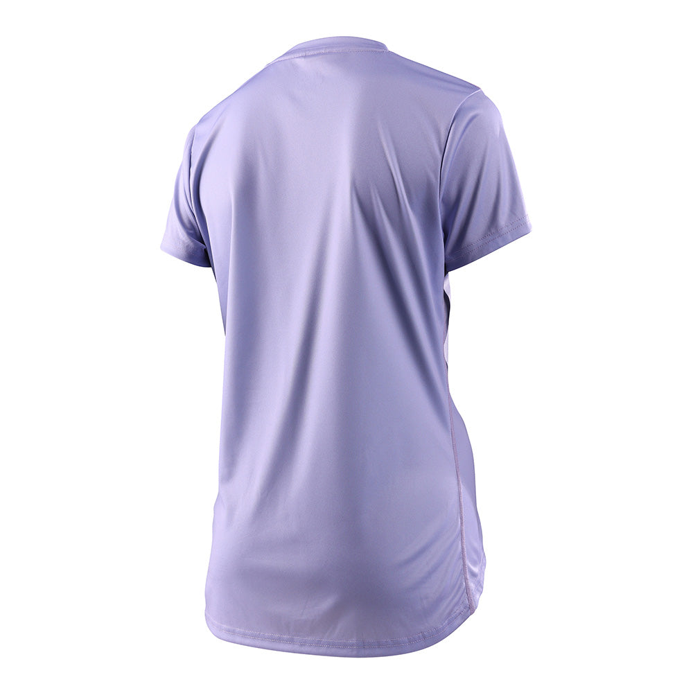 Troy Lee Womens Lilium SS Jersey Solid Lilac