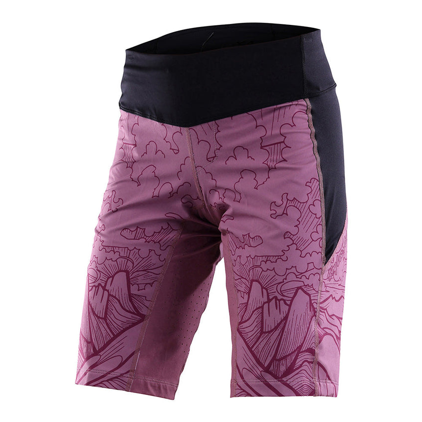 Troy Lee Womens Luxe Short Shell Micayla Gatto Rosewood