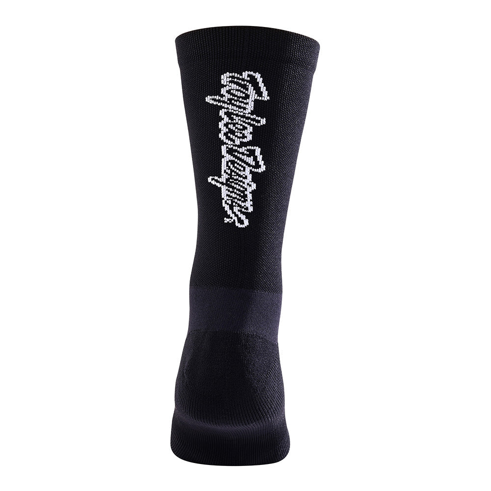 Troy Lee Performance Sock Signature Black