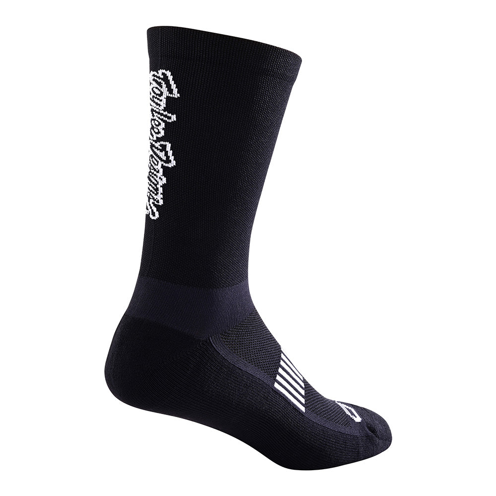 Troy Lee Performance Sock Signature Black