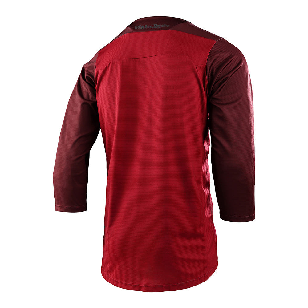 Troy Lee Ruckus 3/4 Jersey Camber Oxblood
