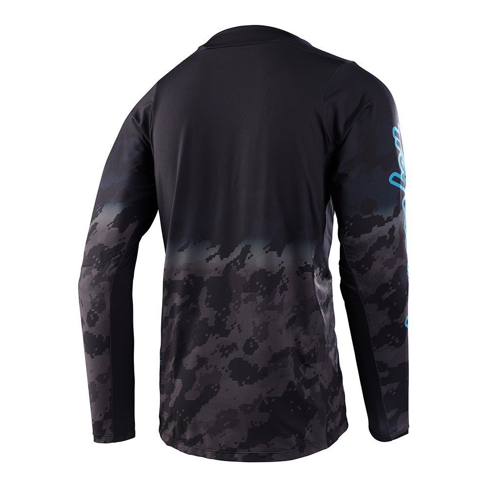 Troy Lee Skyline LS Jersey Fader Digi Black