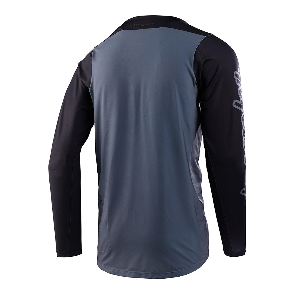Troy Lee Skyline LS Jersey Mono Charcoal