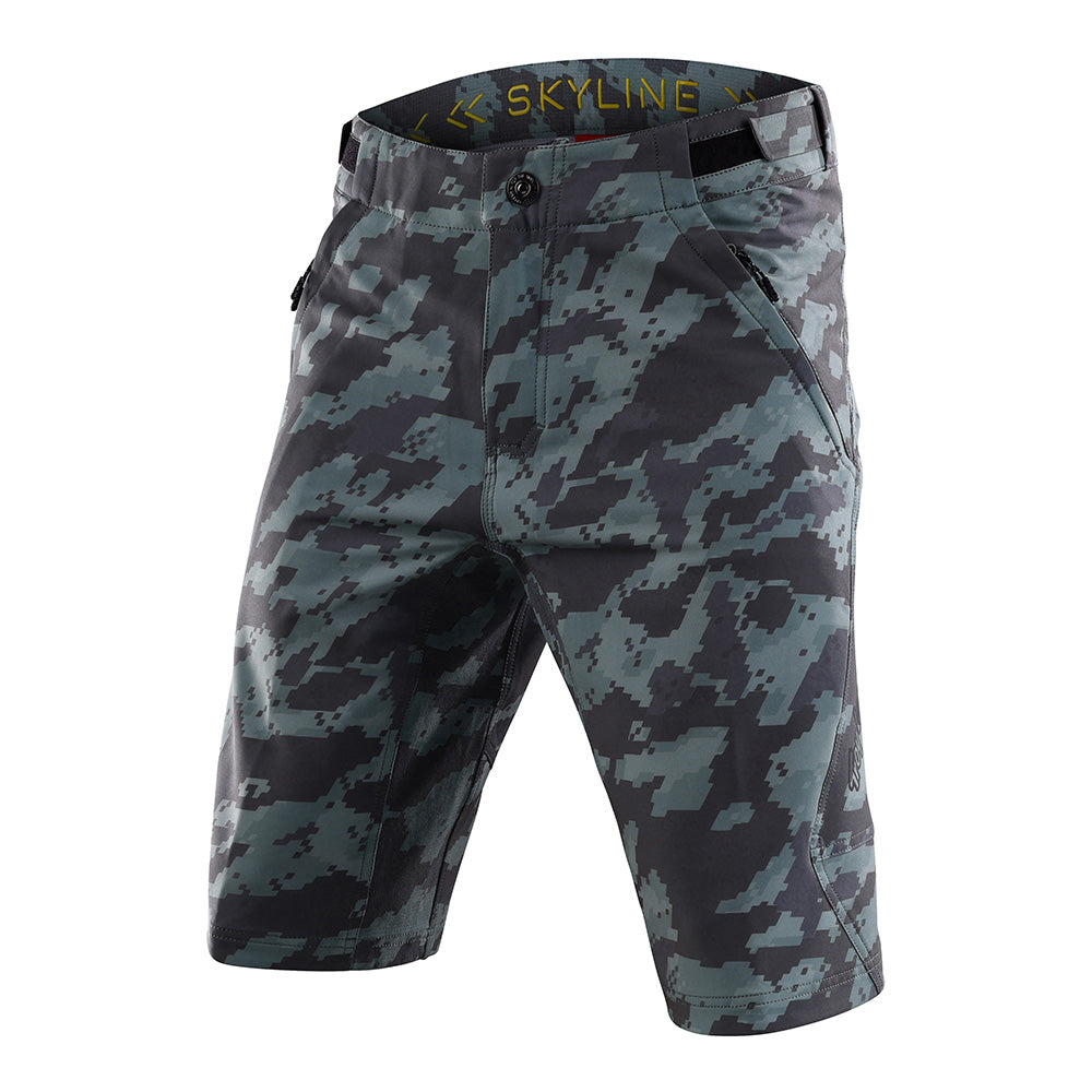 Troy Lee Skyline Short Shell Digi Camo Spruce