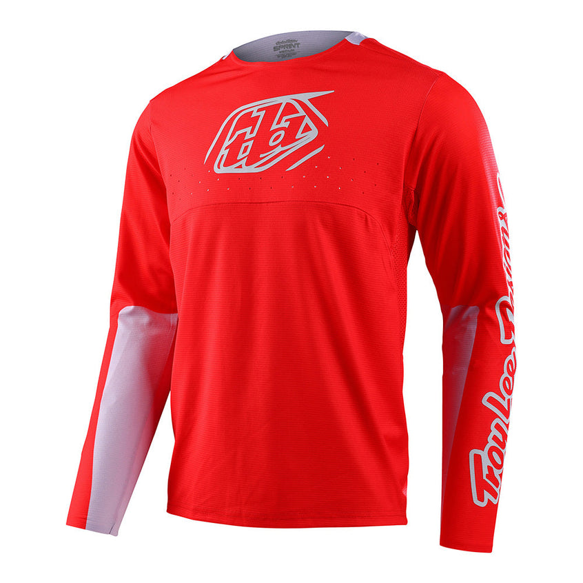 Troy Lee Sprint Jersey Icon Race Red