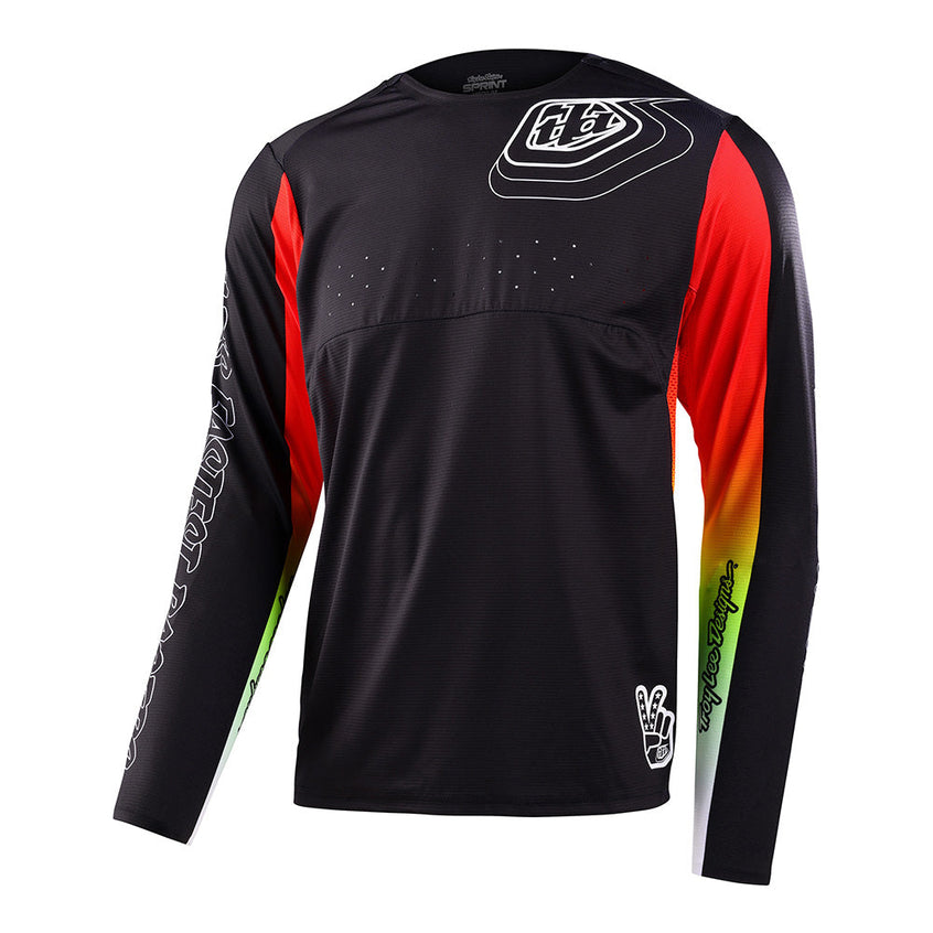 Troy Lee Sprint Jersey Richter Black