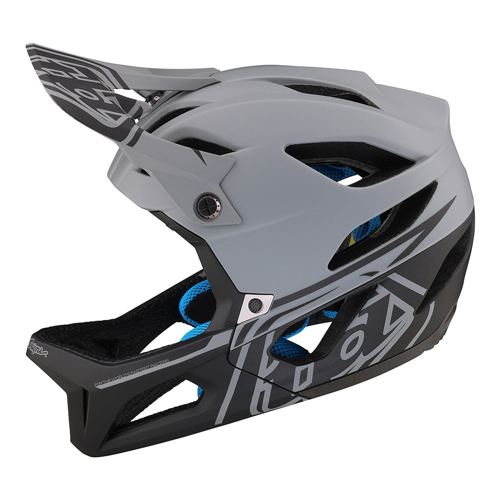 Troy Lee Stage Helmet W/MIPS Stealth Grey